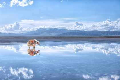 Chaka Salt Lake - a mirror lake of the sky