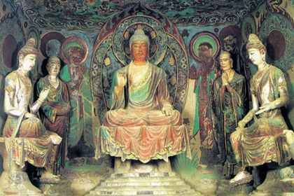 Mogao Grottoes in Dunhuang