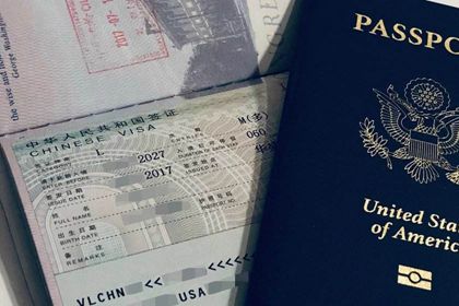 Passport and Chinese Visa
