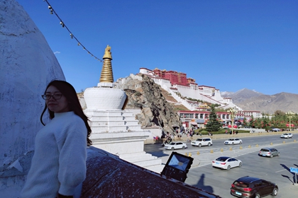 Tibet visit in Demcember - Potala place