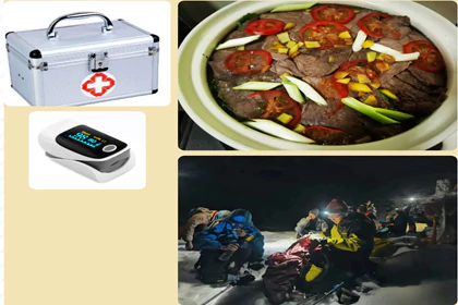 Professional Climbing Equipment  and Well-prepared Logistic Support of China Adventure