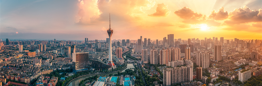  Bird View of Chengdu