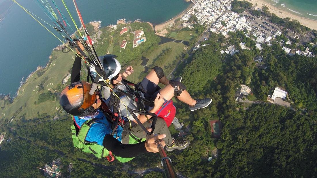 Skydiving and Paragliding in Sichuan