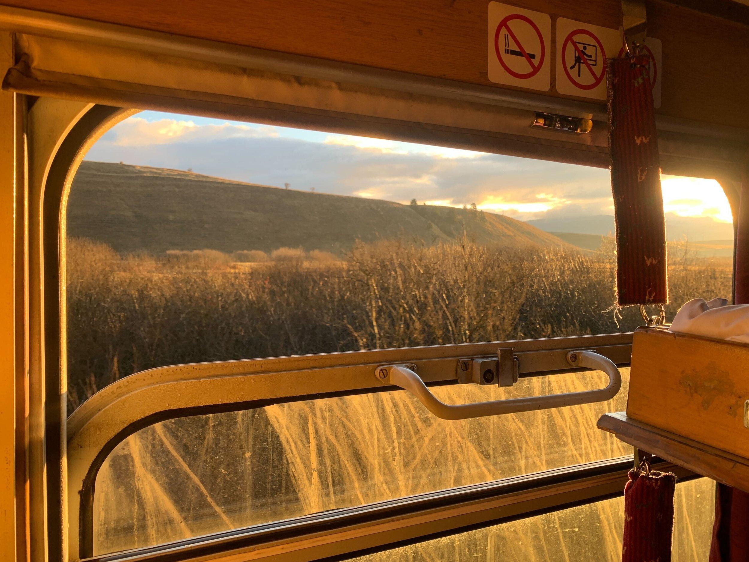 an overnight train