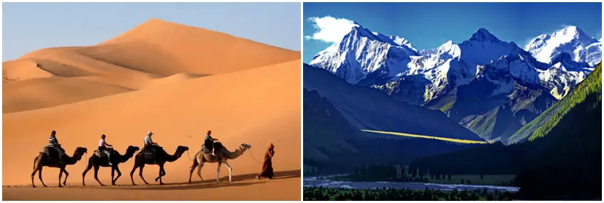 Exploring the breathtaking landscapes of Xinjiang