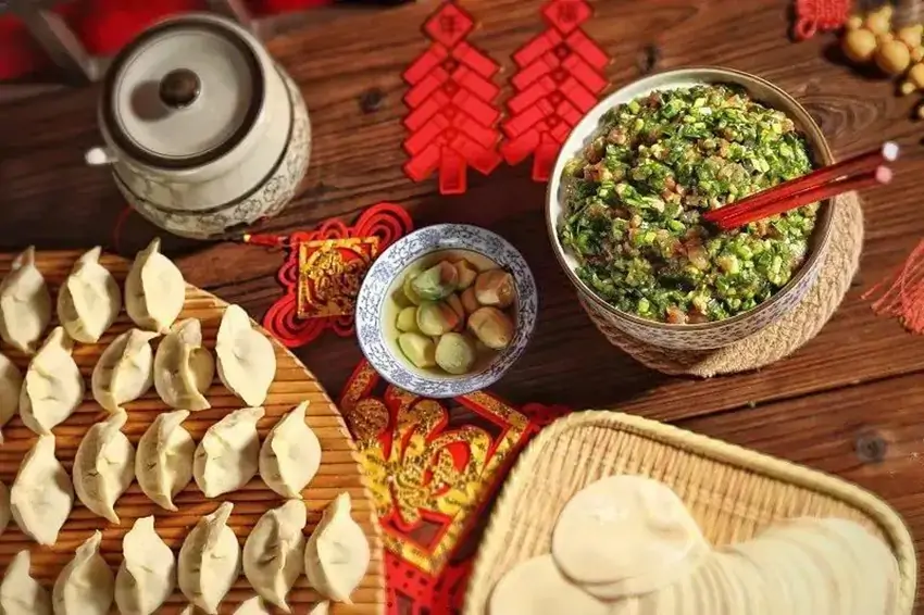 Making dumplings