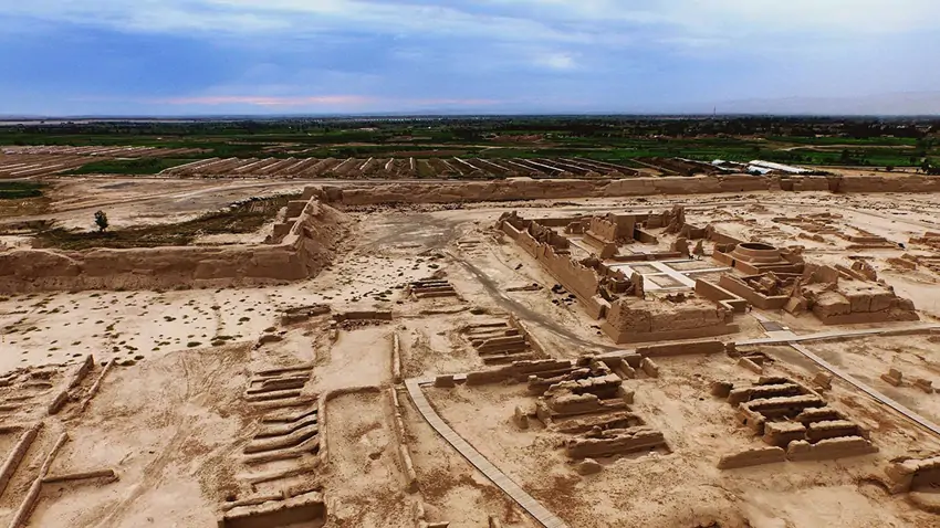 Turpan Gaochang Ancient City, Yaer Lake Ancient City