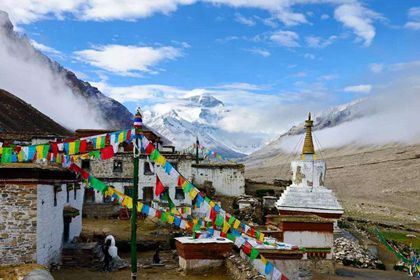Lhasa-Gyantse-Shigatse-Everest Base Camp 8 Days Tour