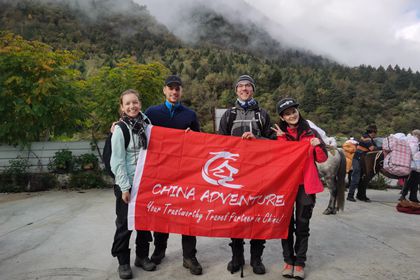 Start Our Trekking at Zhonggu Village
