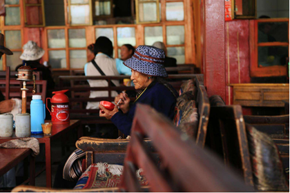 Tibetan teahouse